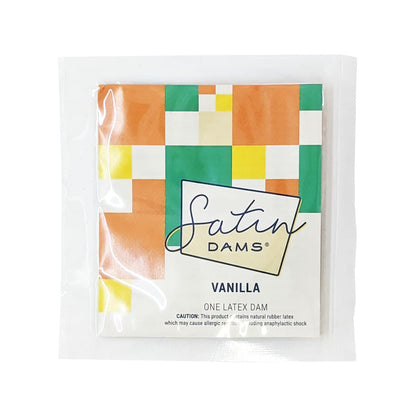 Satin Dams 真空密封乳膠口交防護膜 - 1片裝