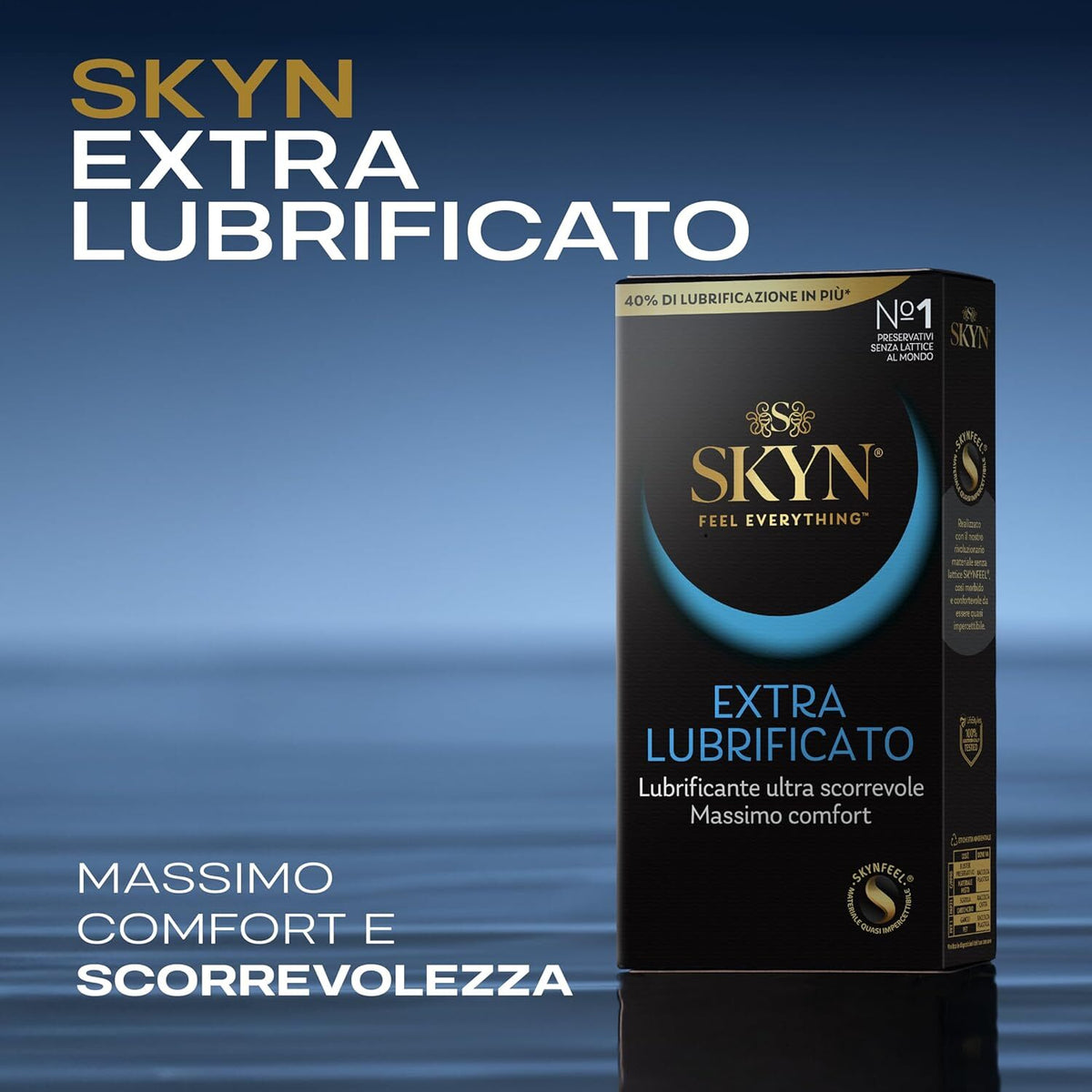 SKYN Extra Lubricated 非乳膠安全套 / 34mm / 10片裝