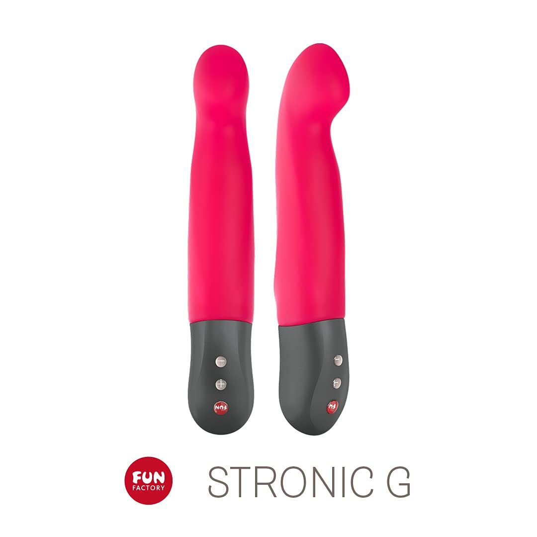 Fun Factory｜Stronic G 免手持G點抽插震動棒｜粉紅