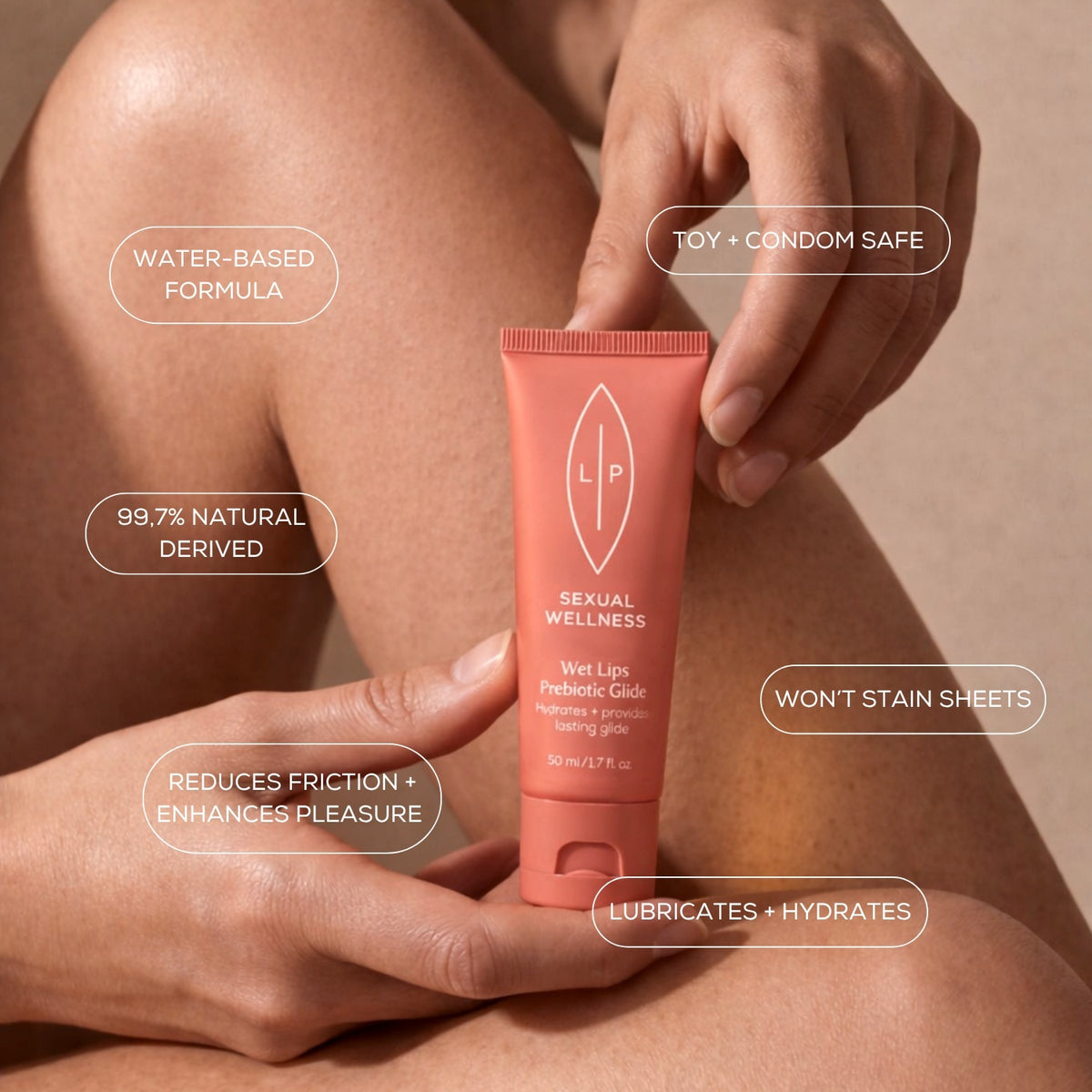 LIP Intimate Wet Lips 益生元平衡潤滑劑 - 50ml