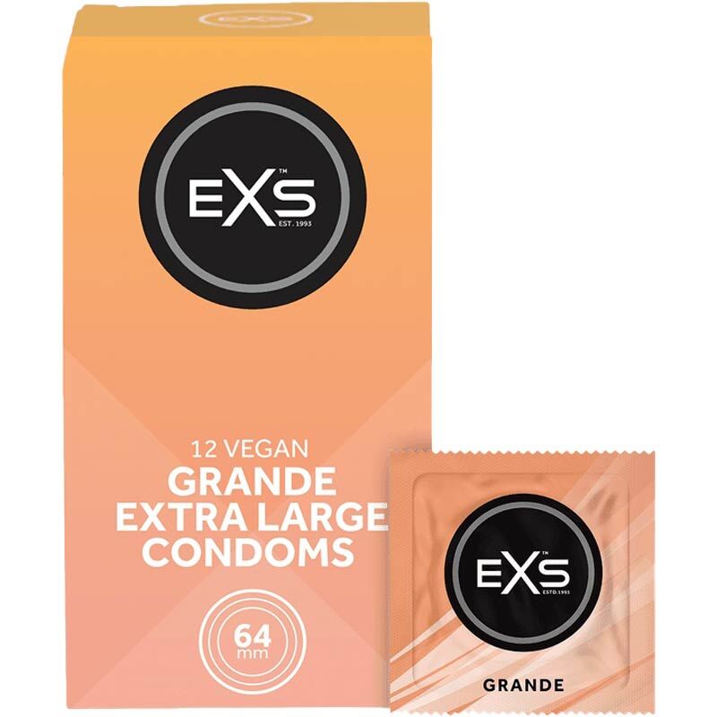 EXS Grande 特大碼安全套 64mm 12片