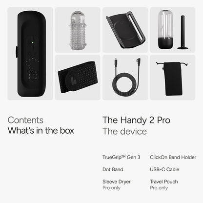 The Handy 2 Pro 長行程電動飛機杯｜125mm 伸縮・Wi-Fi 同步