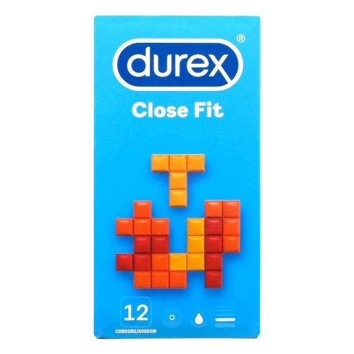 Durex Close Fit 貼身防脫落安全套／31mm／12片