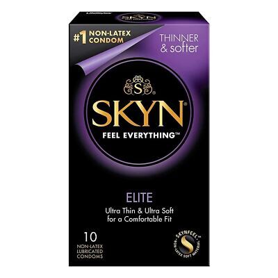 SKYN Elite 超薄保險套 / 34mm / 10片
