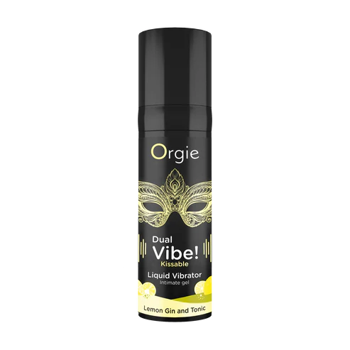 Orgie Dual Vibe 檸檬琴湯尼味｜酥麻震感親密凝膠 15ml