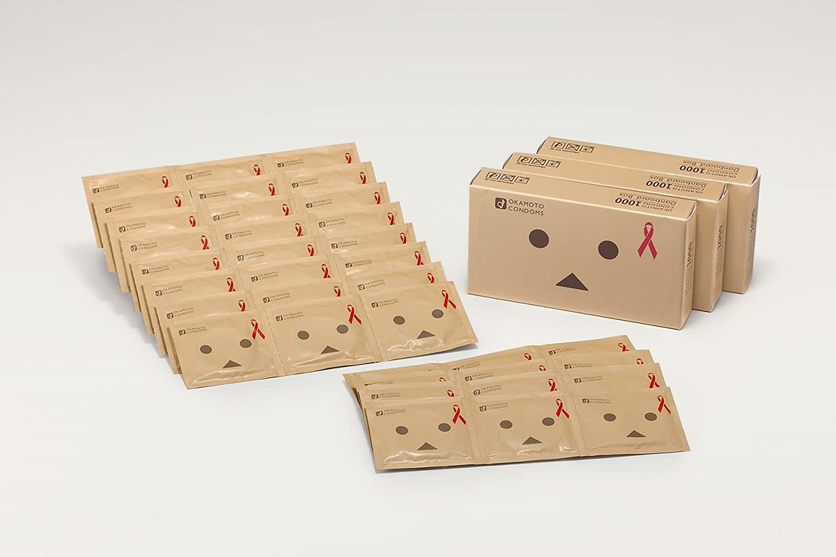 岡本 Okamoto Danboard 紙箱人可愛安全套 / 33mm / 12片裝