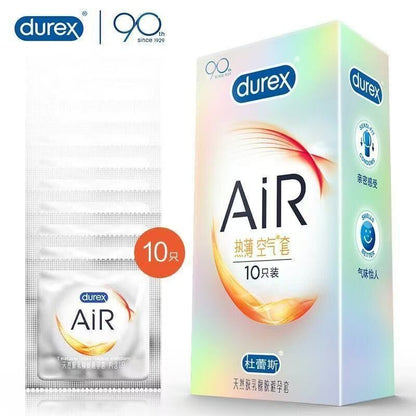 Durex 杜蕾斯 Air 透薄熱感乳膠安全套｜33mm｜10片