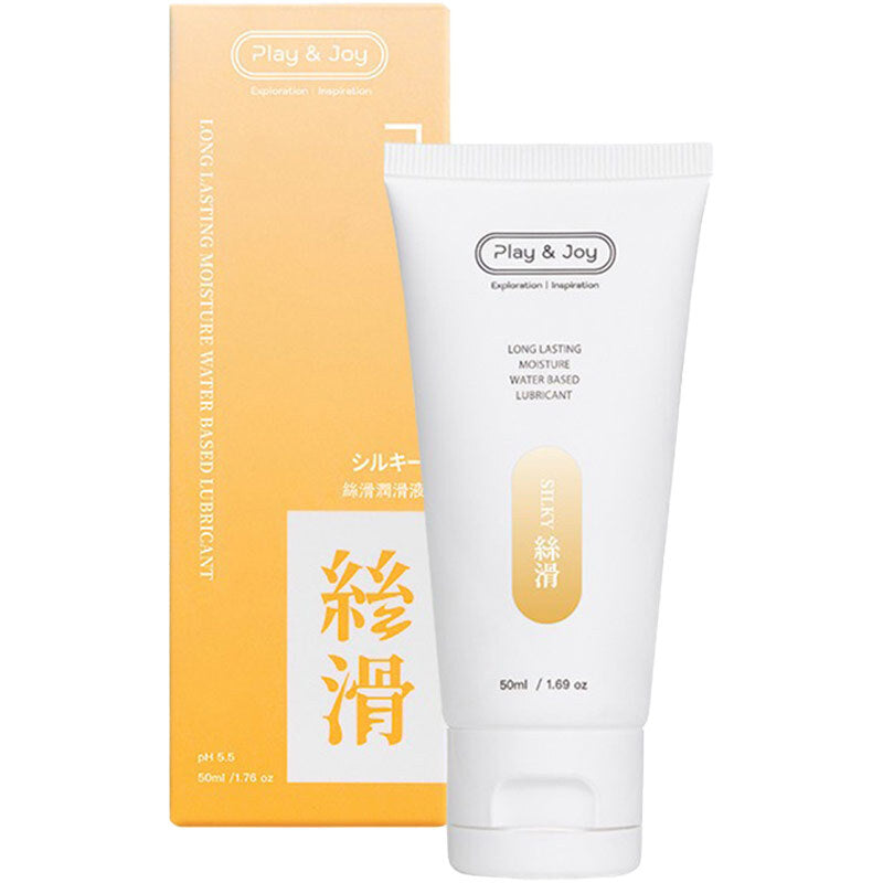 Play & Joy 絲滑基本型（保險套適用）水性潤滑液 - 50ml