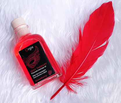 Orgie｜可食用溫感唇部按摩油套裝｜100ml
