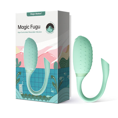 Magic Motion｜Fugu 小河豚智能穿戴式震動器｜綠色｜IPX6防水
