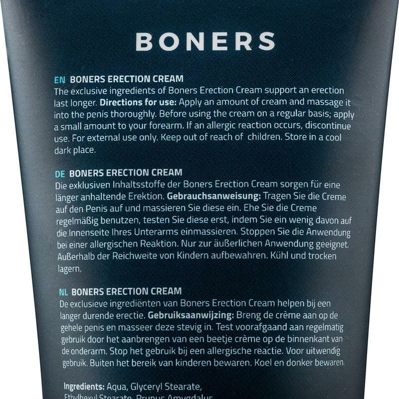 Boners｜男士助勃JJ按摩膏 - 100ml
