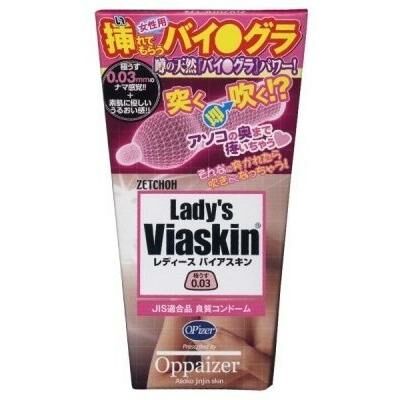 中西 Nakanishi Lady's Viaskin 0.03mm 超薄自然果香安全套 / 33mm / 6片裝