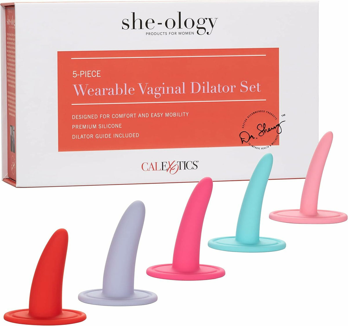 CalExotics She-ology 漸進式陰道擴張器五件套