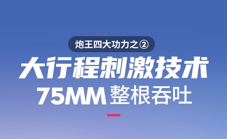 Leten雷霆｜暴風砲王奢享版｜全自動伸縮飛機杯