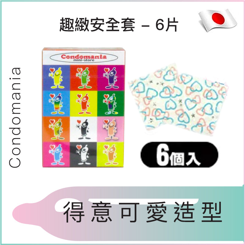 Condomania趣緻安全套 - 6片