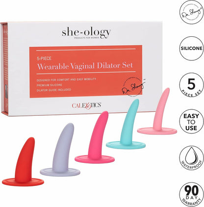 CalExotics She-ology 漸進式陰道擴張器五件套