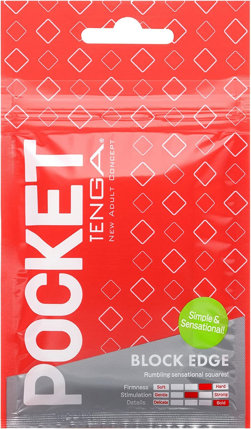 TENGA Pocket 口袋飛機膠｜多紋路便攜自慰套