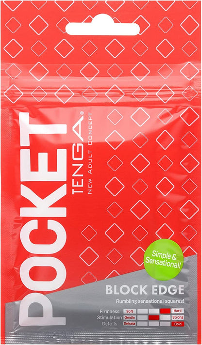 TENGA Pocket 口袋飛機膠｜多紋路便攜自慰套