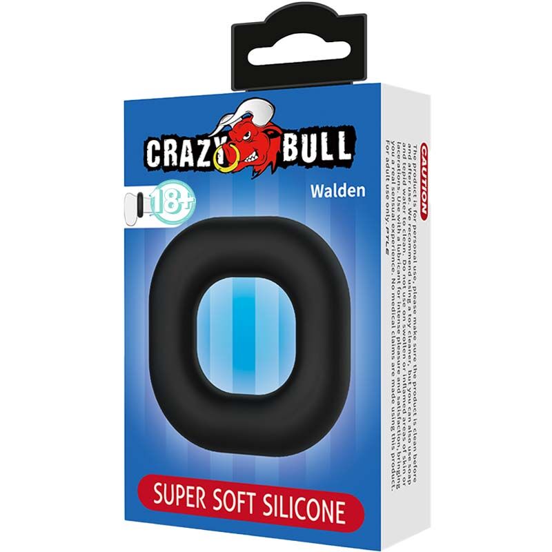 Crazy Bull｜Walden 超柔軟矽膠鎖精持久環