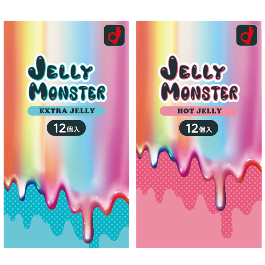 岡本 Okamoto Jelly Monster 果凍怪獸安全套 (熱感型) / 33mm / 12片裝