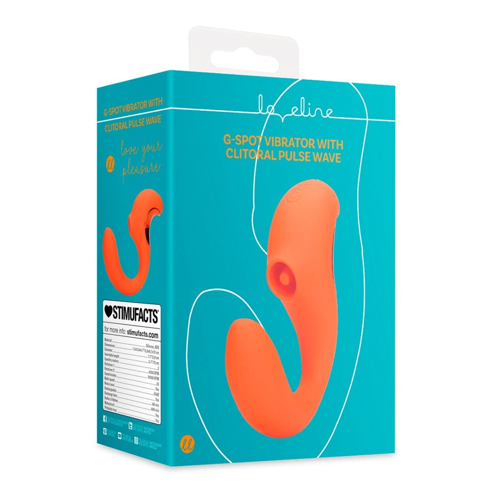 Loveline｜Clitoral Pulse Wave 雙馬達陰蒂脈衝波震動器