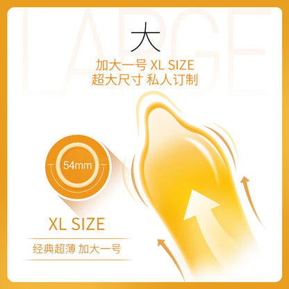 杰士邦 Jissbon ｜ 大號超薄安全套 ｜ 34mm ｜ 12片裝