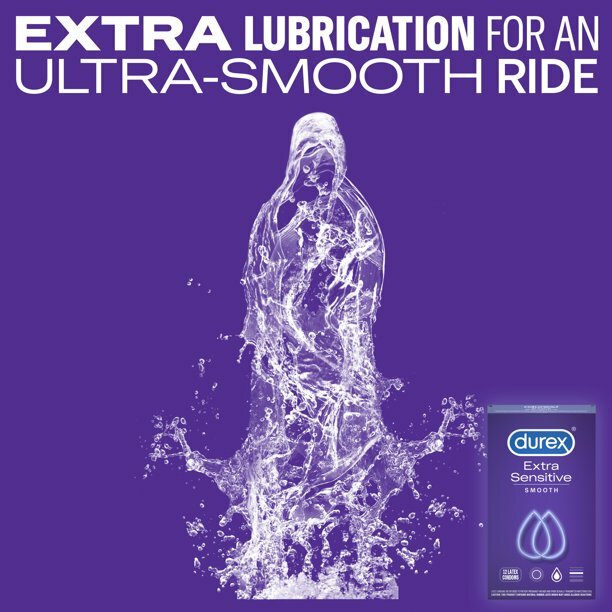 杜蕾斯 Durex Extra Sensitive Smooth 超敏感光滑安全套 ｜ 35.7mm ｜ 12片裝