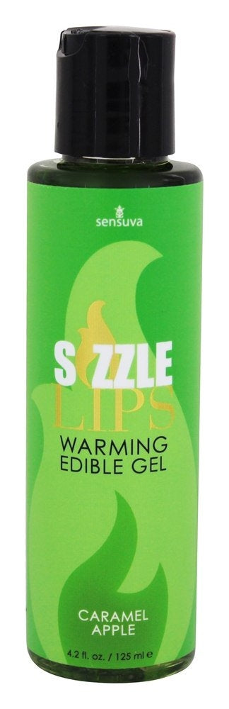 Sensuva｜Sizzle Lips 可食用發熱按摩油｜前戲調情｜125ml