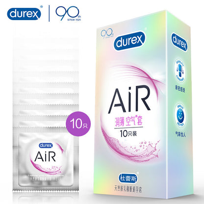 杜蕾斯 Durex Air 潤薄加量潤滑安全套 / 33mm / 10片
