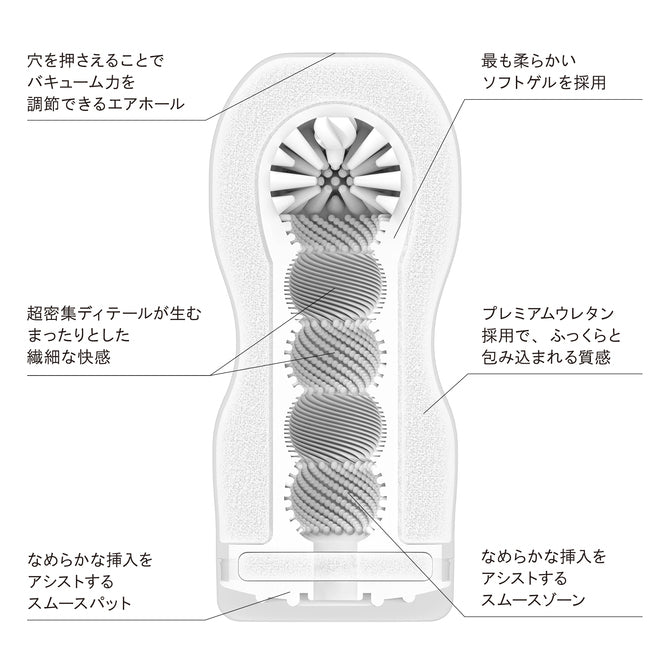 TENGA ORIGINAL VACUUM CUP 究極真空飛機杯｜極硬／極軟雙選