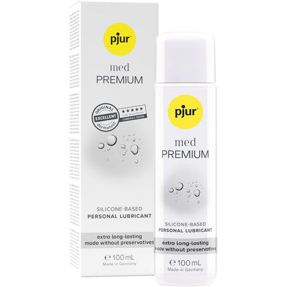 pjur med PREMIUM｜絲滑長效敏感肌矽性潤滑液 - 100ml