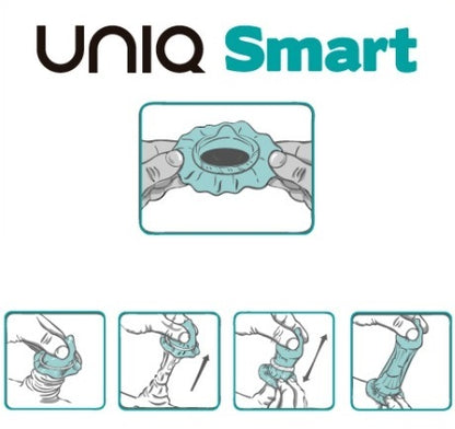 UNIQ Smart 非乳膠勃起前佩戴安全套｜38mm｜3片