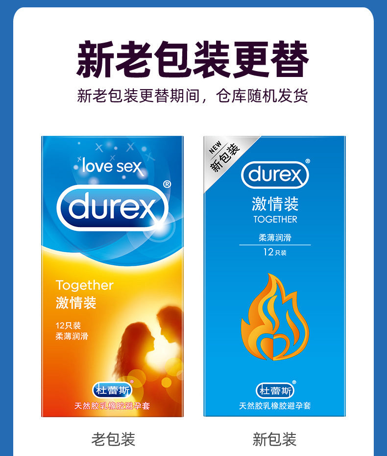 Durex Together 特多潤滑柔薄安全套｜33mm｜12片裝