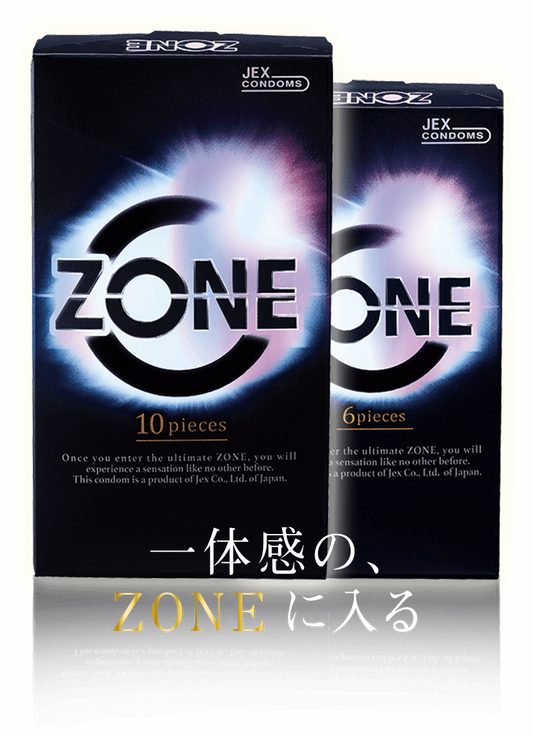 JEX Zone 隱形感果凍安全套 / 32mm / 6片裝