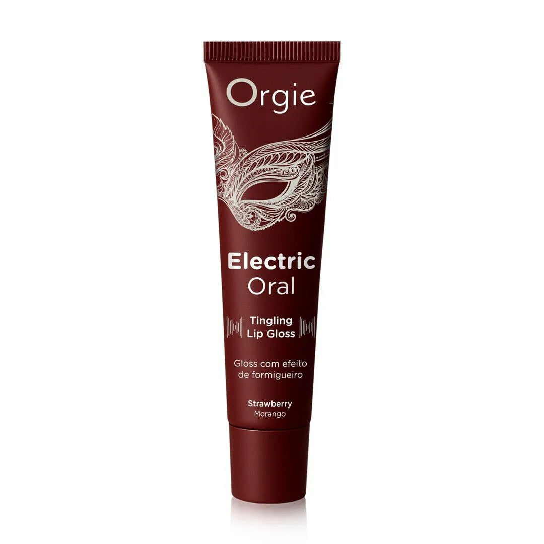 Orgie｜Electric Oral 草莓味口交震感唇蜜｜感官提升液 10ml