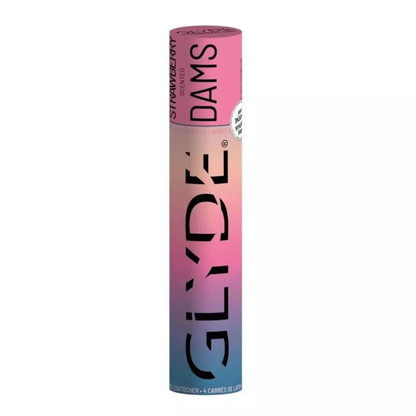 Glyde Sheer Glyde 混合口味有味口交膜 - 4片裝