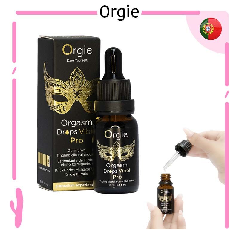 Orgie｜Orgasm Drops Vibe! Pro 9級酥麻跳動高潮液 - 15ml