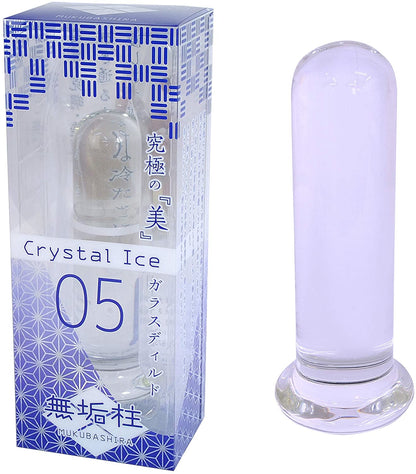 Merci｜一柱擎天水晶冰棒｜無縫玻璃後庭棒