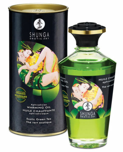 Shunga 春畫｜Aphrodisiac 溫感可食用前戲按摩油 - 100ml