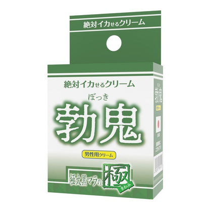 SSI Japan｜絕對高潮勃鬼極太黑杖之極 男用勃起增強乳霜 12g
