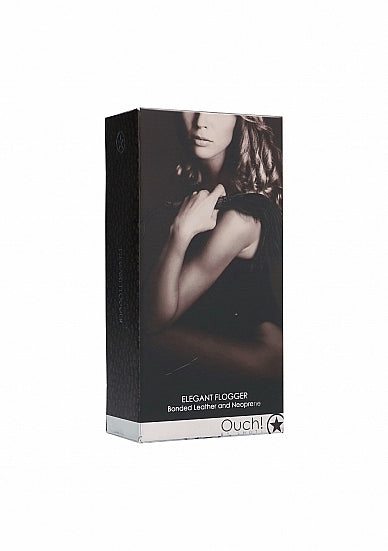 Ouch｜Elegant Flogger 鈦灰皮鞭 24cm