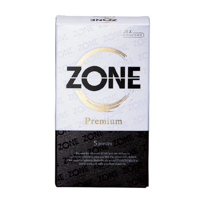 JEX ZONE Premium 果凍零距安全套 / 33mm / 5片裝