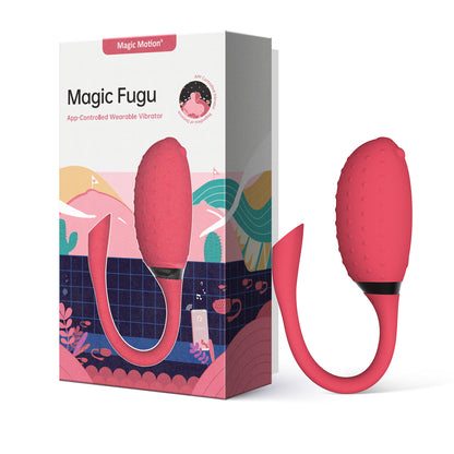 Magic Motion｜Fugu 小河豚智能穿戴式震動器｜綠色｜IPX6防水