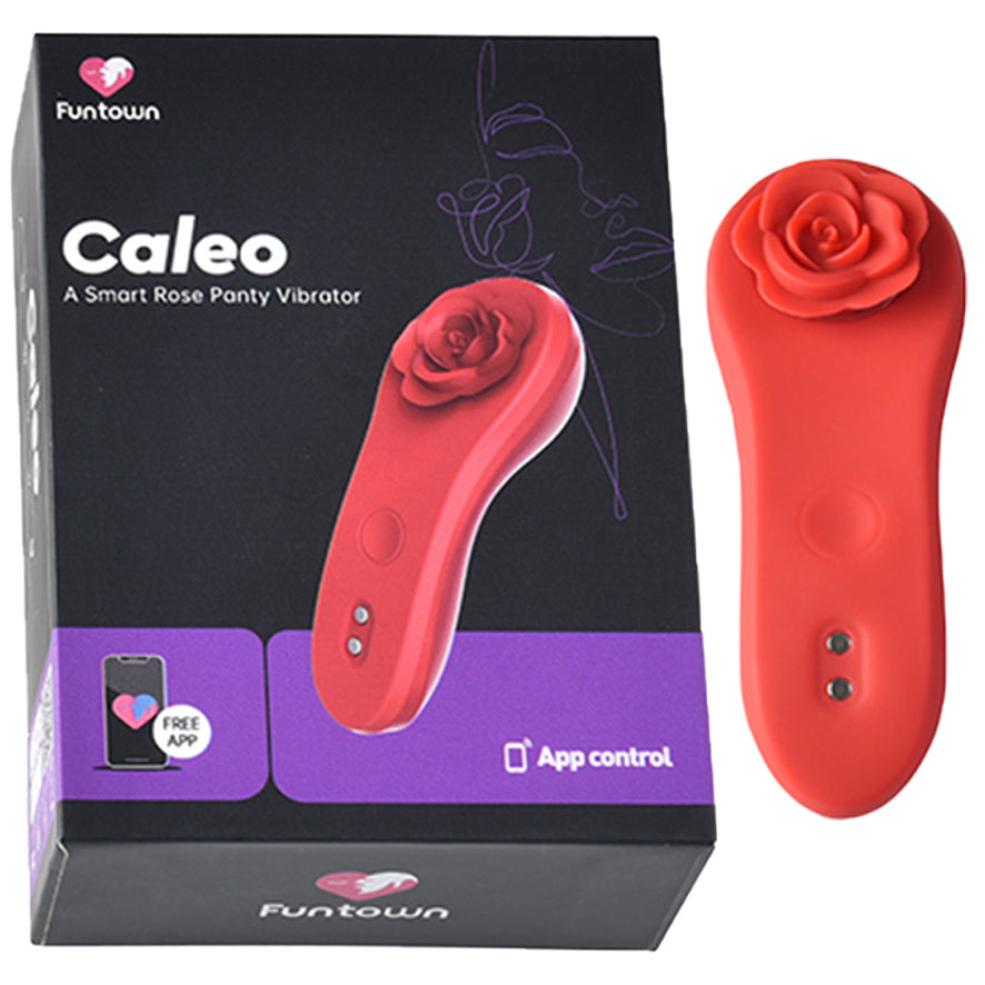 Funtown Caleo 玫瑰磁力內褲震蛋｜10模式App遙控