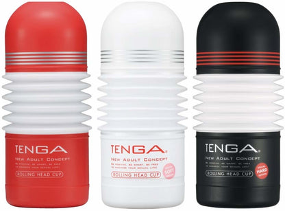 Tenga｜Rolling Head 旋轉伸縮一次性飛機杯