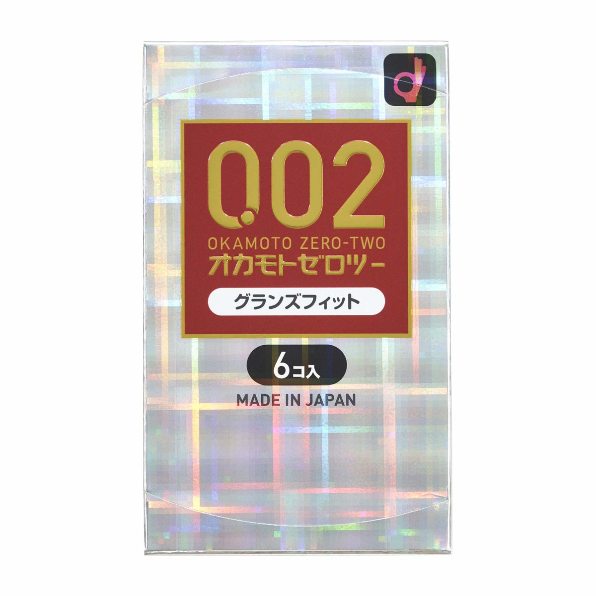 岡本 Okamoto 0.02mm 前端特闊安全套 / 33mm / 6片