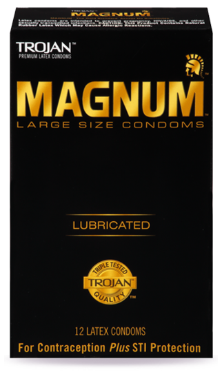 美國戰神 Trojan Magnum Large Size 大碼安全套 / 39mm / 3片裝