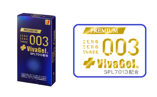 岡本0.03mm VivaGel 抗HIV病毒安全套 - 10片