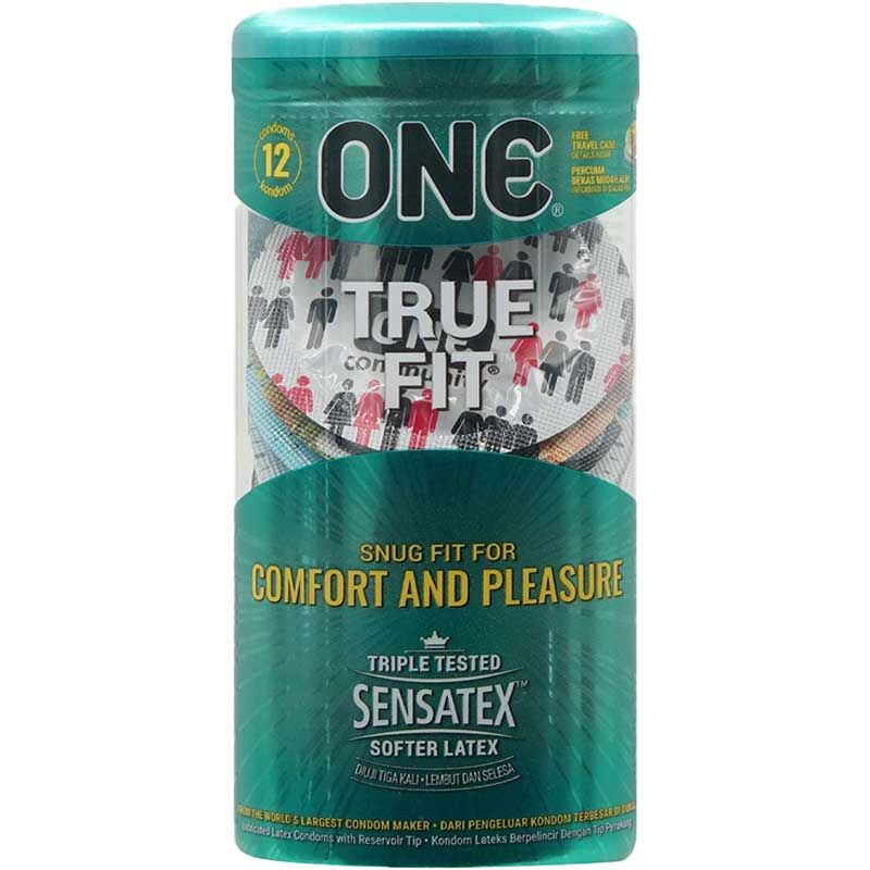 ONE True Fit 真緊貼窄身乳膠安全套｜32mm｜12片