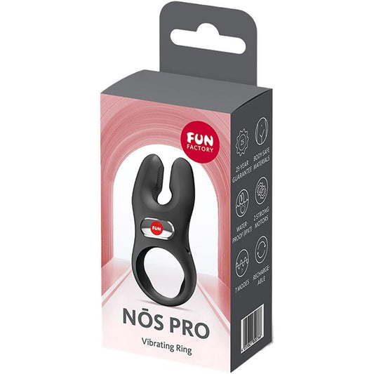 Fun Factory Nos Pro 雙壓點震動鎖精環